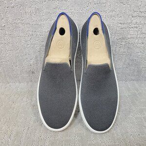 Rothy’s The Sneakers Women's Size 9 Steel Gray Round Toe Comfort Slip On Shoes